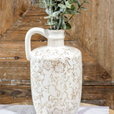 Beige Heirloom Vase