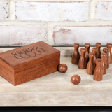 Wood Bowling Game