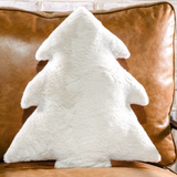 18" White Tree Pillow
