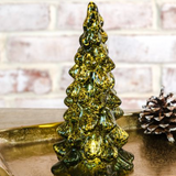 8" Led Evergreen Tree