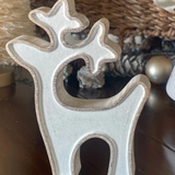 5" Carved Reindeer