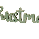 16" Christmas Word Cutout