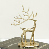 10" Gold Reindeer