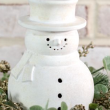 7" Terracotta Snowman