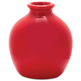 4" Red Vase