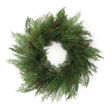 24" Pine Wreath