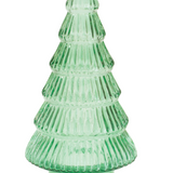 7.5, 9.5" Sage Glass Tree