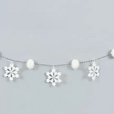 60" Snowflake Garland