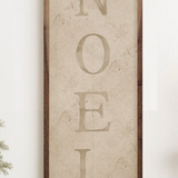 8 x 24" Vintage Noel