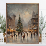 24x30" Ice Skating Center