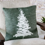 18" Evergreen Tree Pillow