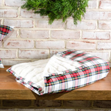 67 x 55" Tartan Plaid Throw
