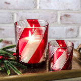 3" & 5" Candy Cane Stripe Lantern