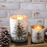 3" & 5" Gold Tree Dots Lantern