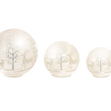 Led Deer And Tree Globe