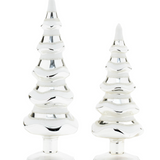 9.5"/11" Snowy Glass Tree