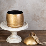 4.5" Gold Bell Jar