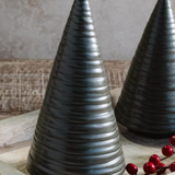 7" Dark Green Ceramic Tree