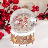 Gingerbread Family Snowglobe