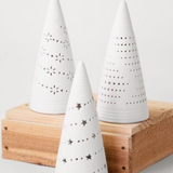 5" Ceramic LED Trees