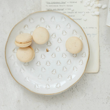 6" Stoneware Tree Plate