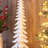 34.5" Resin White Tree