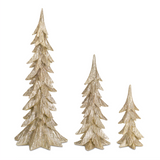 Gold Glitter Trees