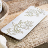 14.5" Evergreen Branch Tray