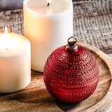3" Red Ornament Jar