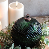 5" Green Diamond Ornament Jar