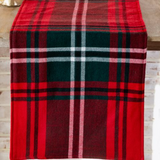 72" Tartan Plaid Table Runner