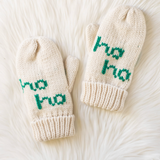 Green Ho Ho Ho Mittens