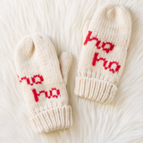 Red Ho Ho Ho Mittens