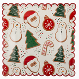 Santa Cookies Plate
