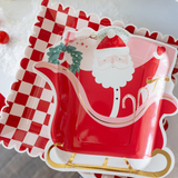 Santas Sleigh Plate