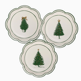 Christmas Lane Plate Set