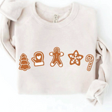 Christmas Cookie Row Puff