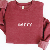 Merry Graphic Sweatshirt