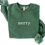 Merry Graphic Sweatshirt