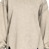 Exposed-seam Sweatshirt