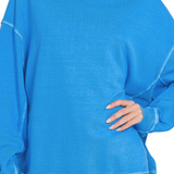 French Terry Enzyme Wash Pullover