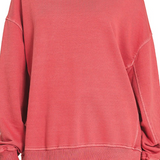 French Terry Enzyme Wash Pullover