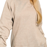 Acid Wash Sweatshirt