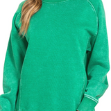 Acid Wash Sweatshirt