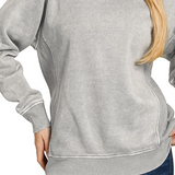 Acid Wash Sweatshirt
