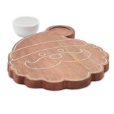 Santa Platter And Dip Bowl