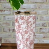 9.5" Rose Heirloom Vase