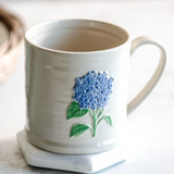 Blue Hydrangea Mug