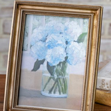 5 X 7 Vintage Gold Edge Photo Frame