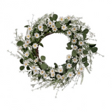 22" Wild Mountain Daisy Wreath